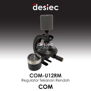 Regulator Gas Destec COMU12RM COM-U12RM Tekanan Rendah dengan Indikator Meter