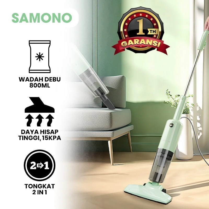 Samono Vacuum Cleaner SW-VCG15 2IN1 SWVCG15 Anti Dust SW VCG15