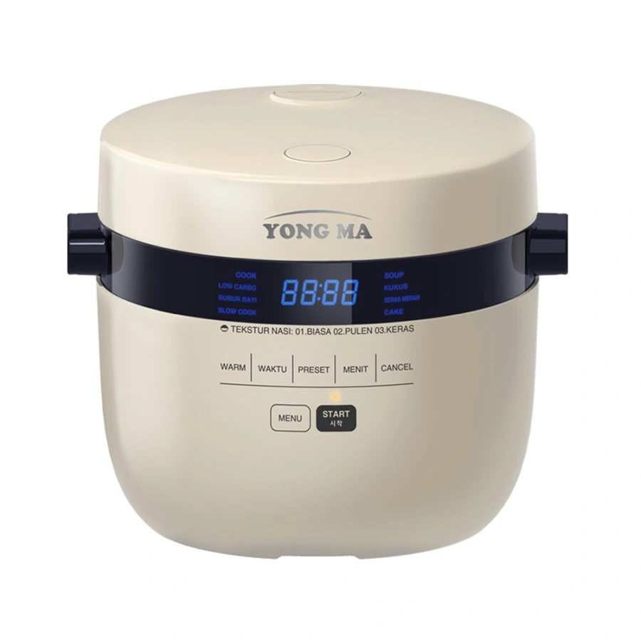 Magic Com YONG MA SMC 8067 Low Carbo / YONGMA Rice Cooker Digital 2L - No Bubble Wrap