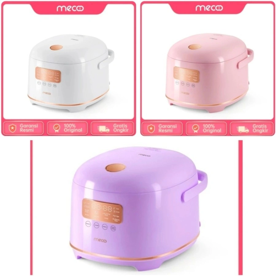 Magic com Mecoo Rice cooker Low Sugar Low Carbo Low Watt Mewah 1,8Liter
