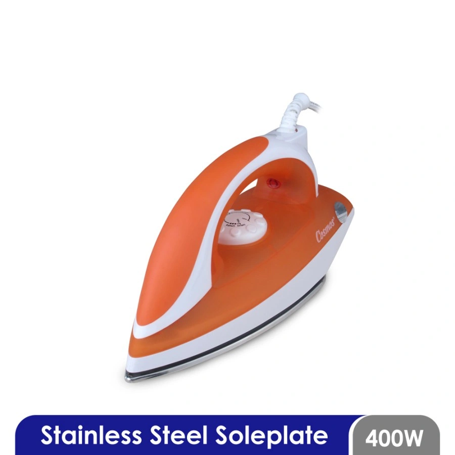 Setrika Cosmos CIS418 CIS-418 400 watt TAPAK STAINLESS