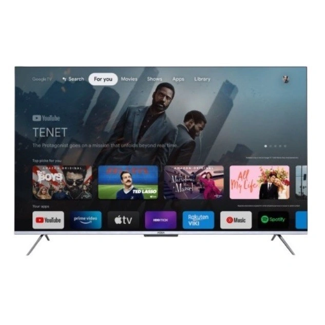 AQUA TV AQT75P751UX UHD 4K HQLED 75 INCH DOLBY VISION ATMOS GOOGLE TV