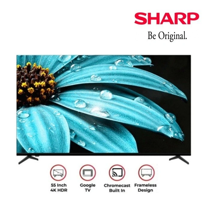 SHARP TV 4K UHD GOOGLE TV 55 INCH 4T-C55FJ1X / 55FJ1X / 55FJ1 / C55Fj1 4k Google Tv 55 inch