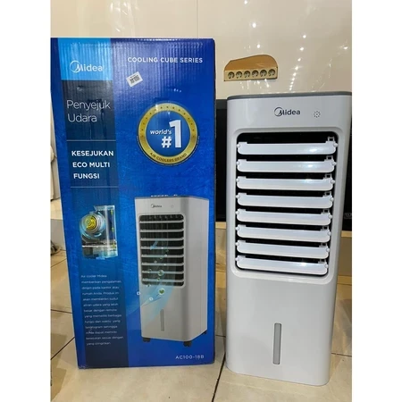 Air Cooler Midea AC100-18B ac100 ac-100 18b 4.8 Liter Putih GARANSI RESMI