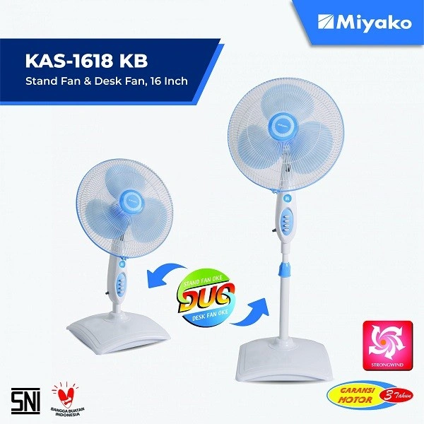 STANDFAN MIYAKO Miyako 16inch KAS- 1618 KB KAS1618 KAB