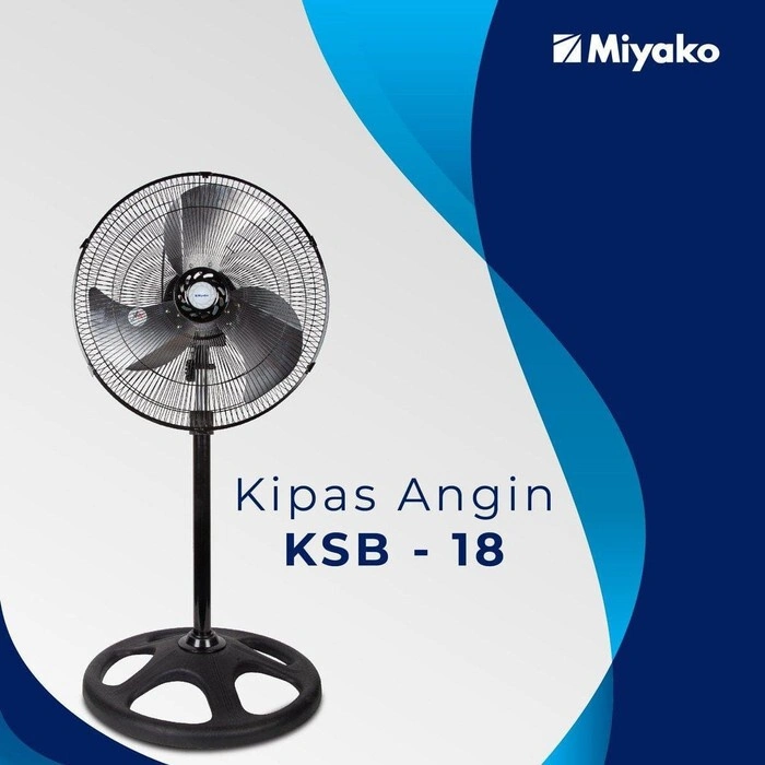 STANDFAN MIYAKO 18 TORNADO KSB-18 KSB 18 ksb18 18 inch besi