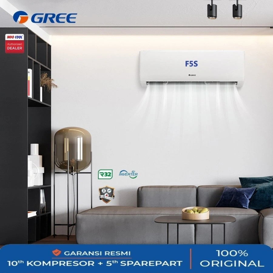 AC Gree Inverter 1.5pk 12F5 AC GREE INVERTER 1,5PK / 1,5 PK / GWC-12F5 unit only