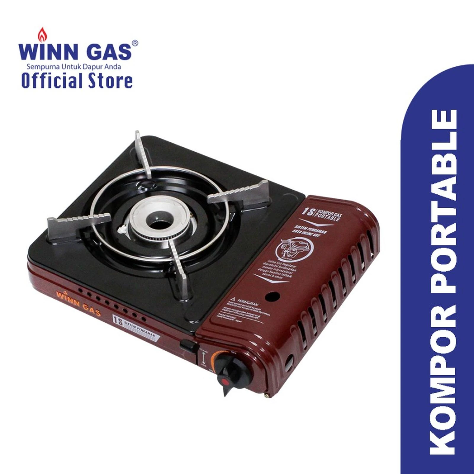 KOMPOR PORTABEL Winn Gas Kompor Portable W1S W 1S