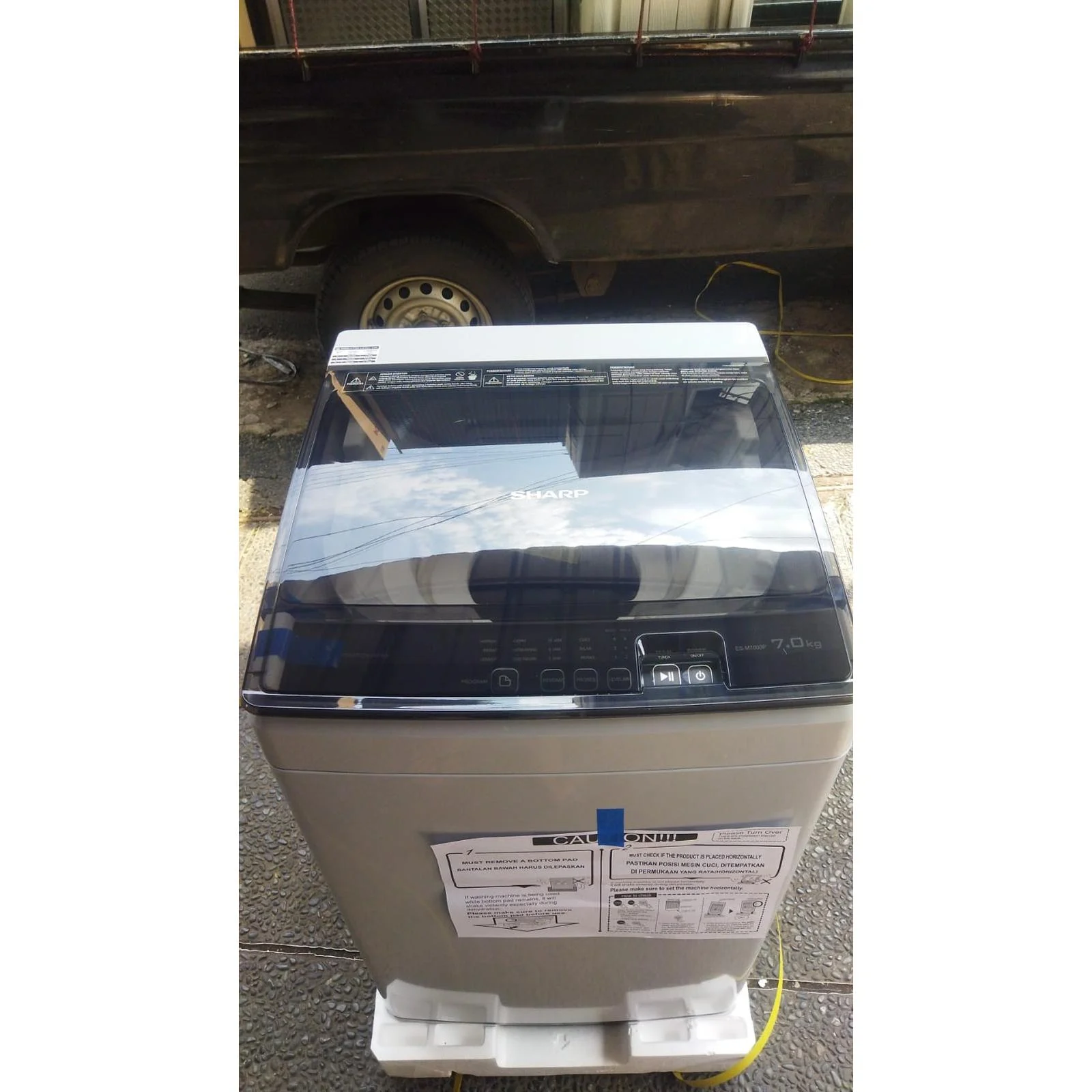 MESIN CUCI TOP LOADING 7KG SHARP ESM7000 ESM-7000