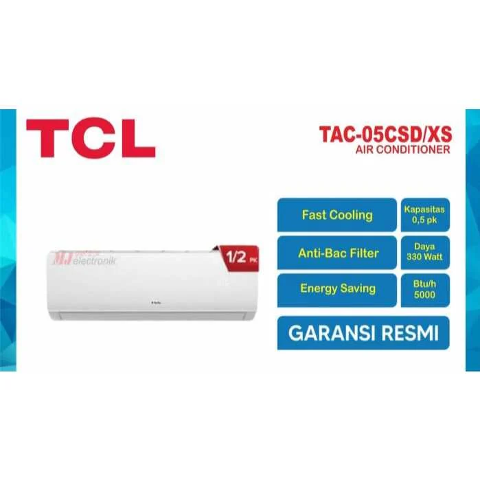 NEW AC TCL AC STANDARD LOW WATT 1/2 PK -TAC-05CSD 05 CSD 05SD SPLIT 1/2PK