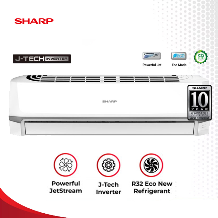 AC SHARP 2 PK AH-X18ZY 18ZY 18-ZY UNIT ONLY JTECH Inverter