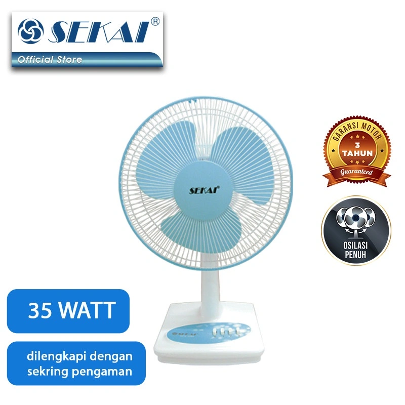 Sekai Kipas Angin Meja DFN1209 DFN 1203 DFN 1216 12 INCH