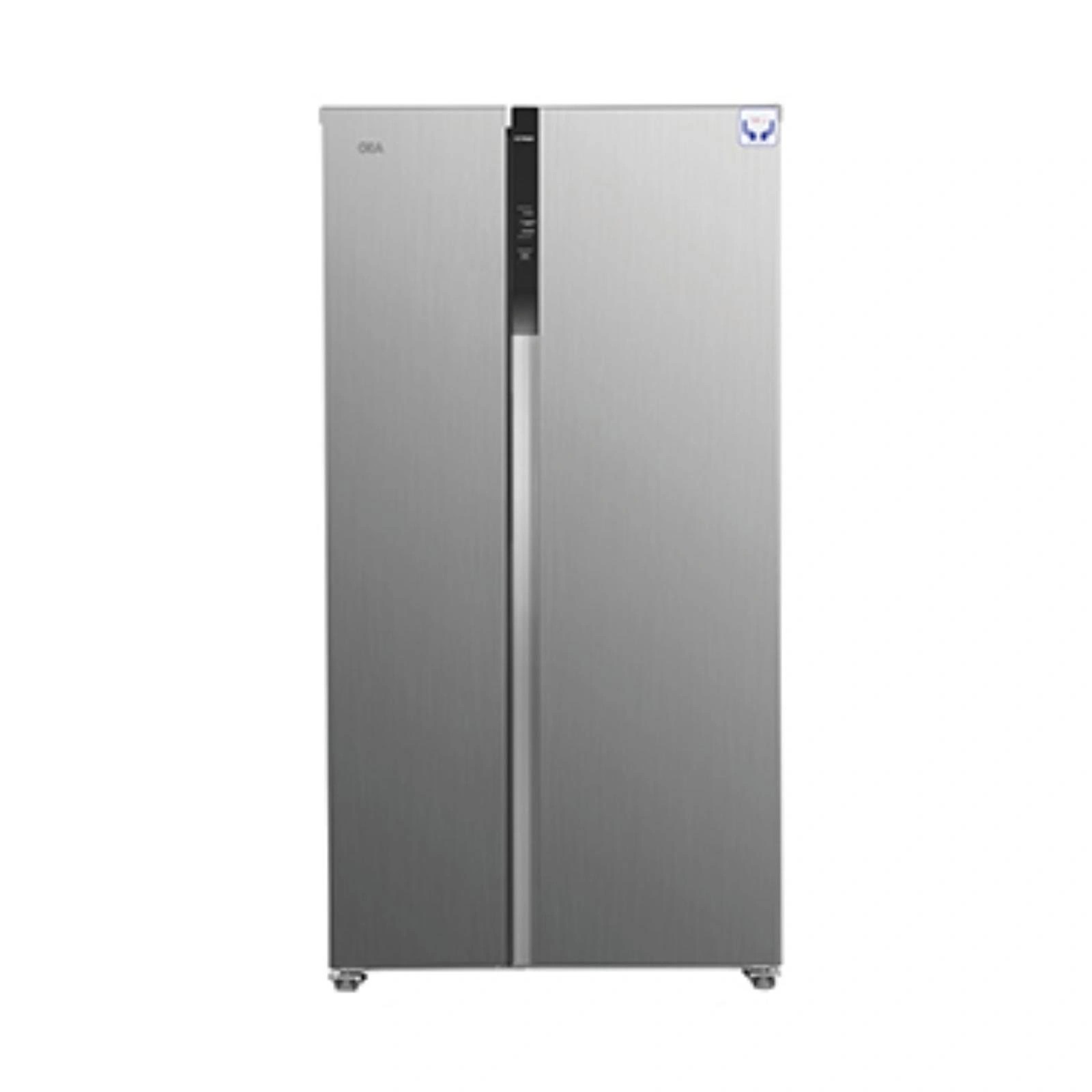 KULKAS GEA SIDE BY SIDE G2D 472 INOX SILVER G2D-472 R NEW