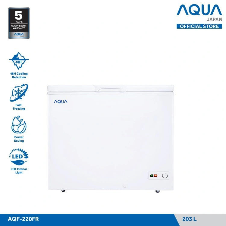 FREEZER BOX AQUA AQF2220 GC AQF-220 200liter aqf 220MC