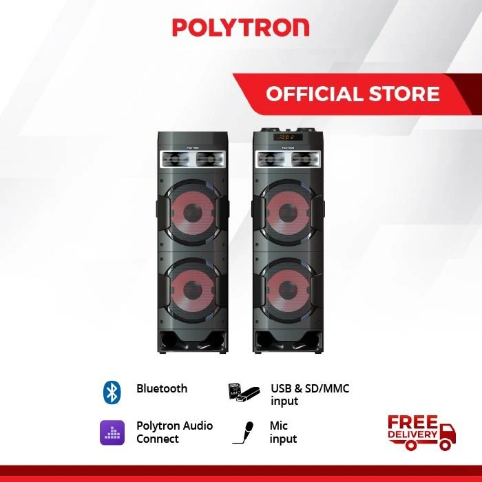 SPEAKER AKTIF POLYTRON Active Speaker PAS 8E28 PAS8E28