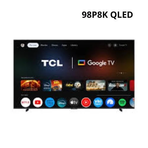 TCL TV 98P8K 98 Inch QLED TV 4K UHD TCL 98P8K Dolby Atmos TCL 98 Inci