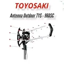Toyosaki Antena TV Outdoor / Luar TYS960 Digital Analog + Remote TYS 960
