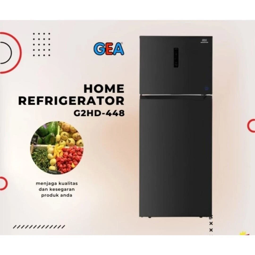 GEA KULKAS 2PINTU G2HD-448 448 LITER INVERTER
