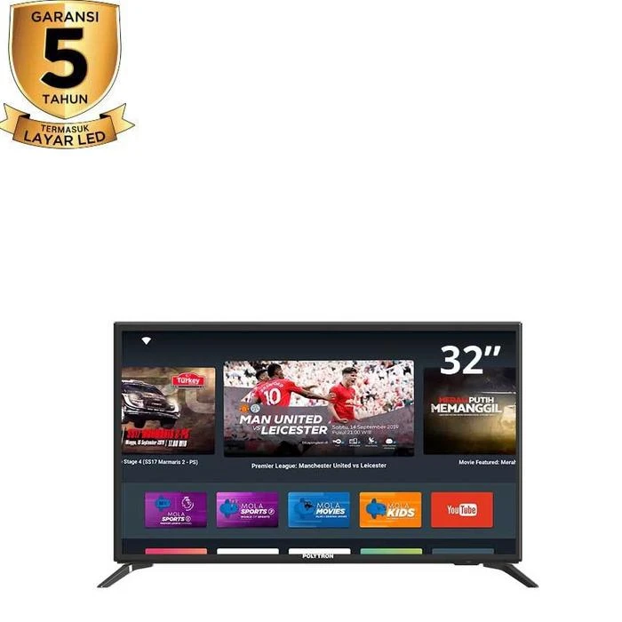 POLYTRON LED TV 32INCH Smart TV Mola TV 32RG5759 32RG9059 ANDROID GOOGLE TV