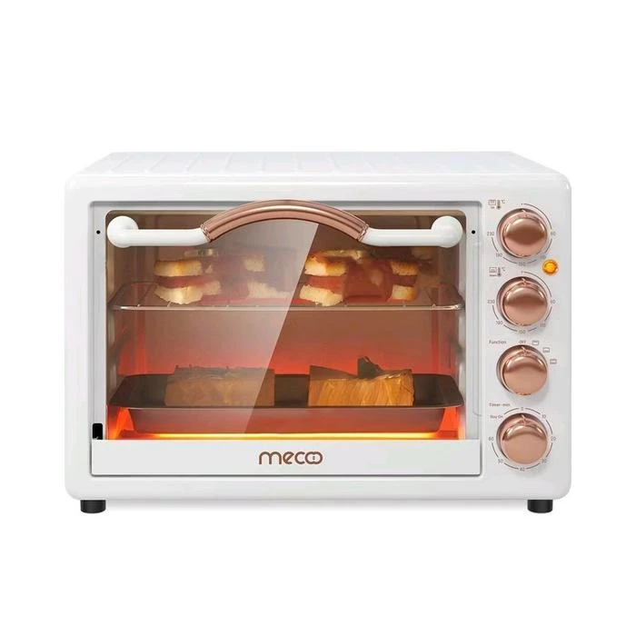 Mecoo Aesthetic Premium Digital Oven Listrik 980 Low Watt 38 Liter Smart LED Air Fryer