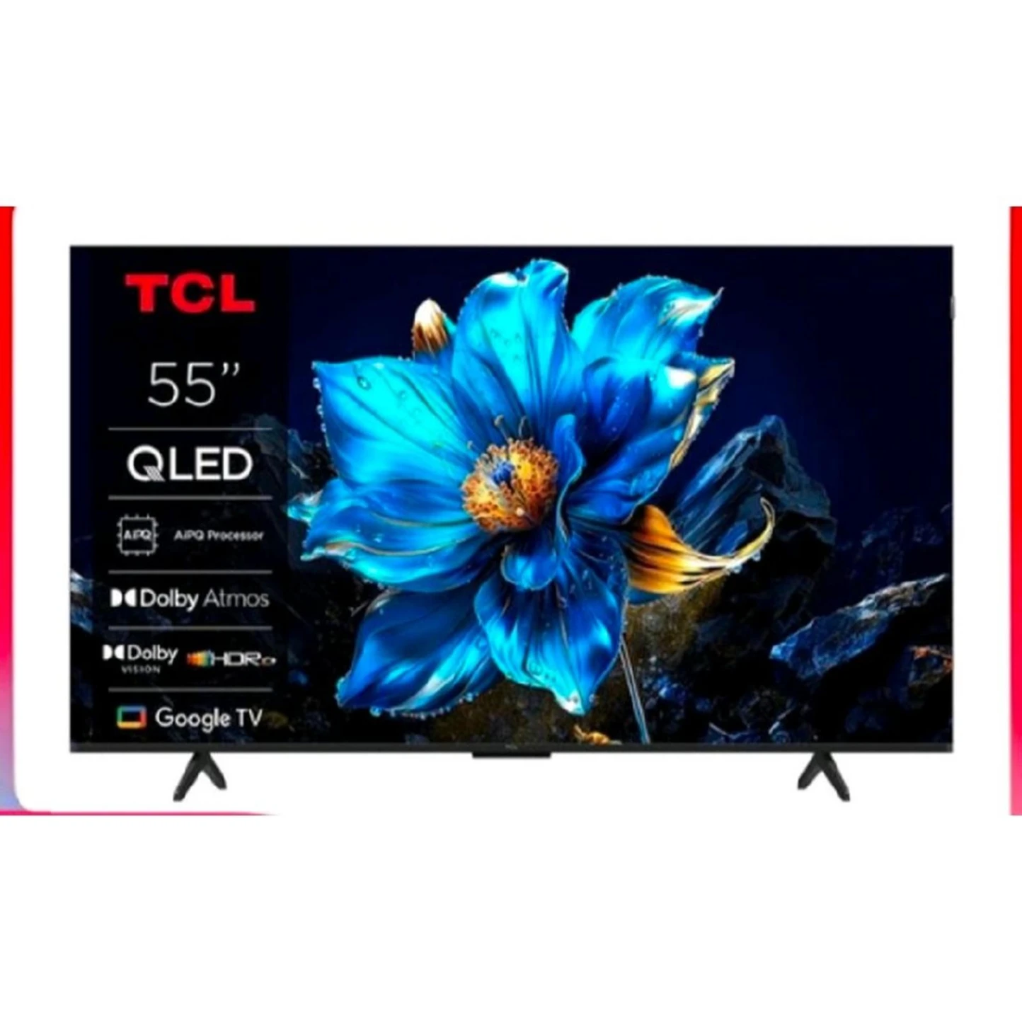TCL TV UHD 4K HDR GOOGLE TV 55 Inch 55T61C QLED GOOGLE TV