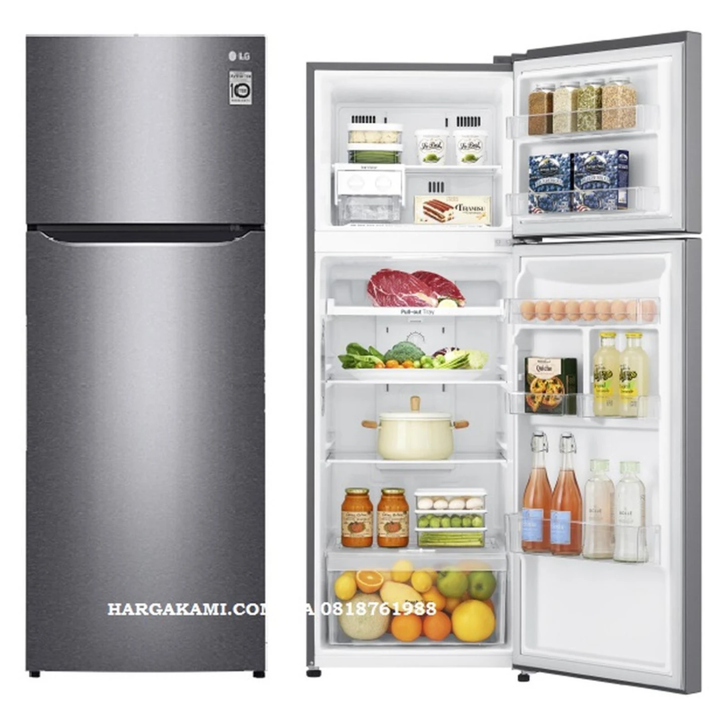 LG KULKAS GNB-215SQMT 215SQMT INVERTER