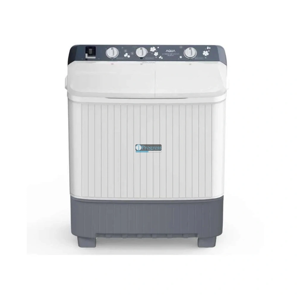 AQUA Mesin Cuci 2 tabung manual 7KG AQUA QW 7011HT