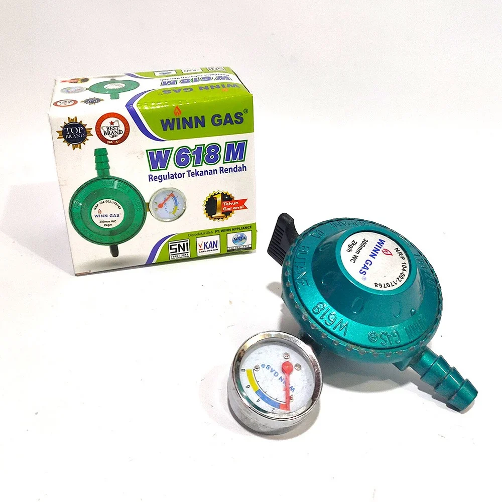 Winn gas W 618M Kepala Regulator Meteran W 618 M
