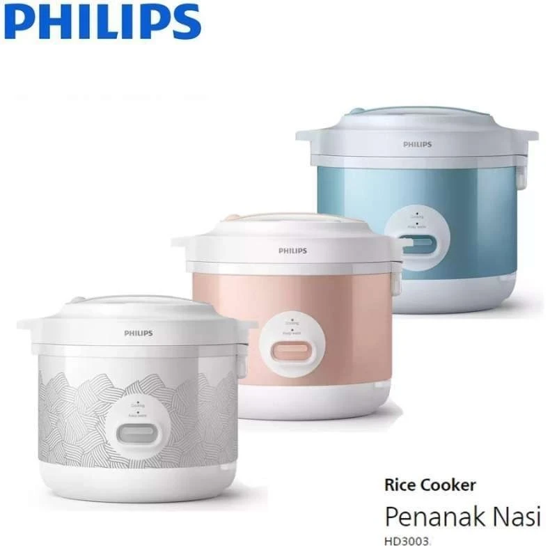 PHILIPS Rice Cooker 1.8 Liter HD3003 HD-3003 1.8L L Magic Com Penanak Nasi