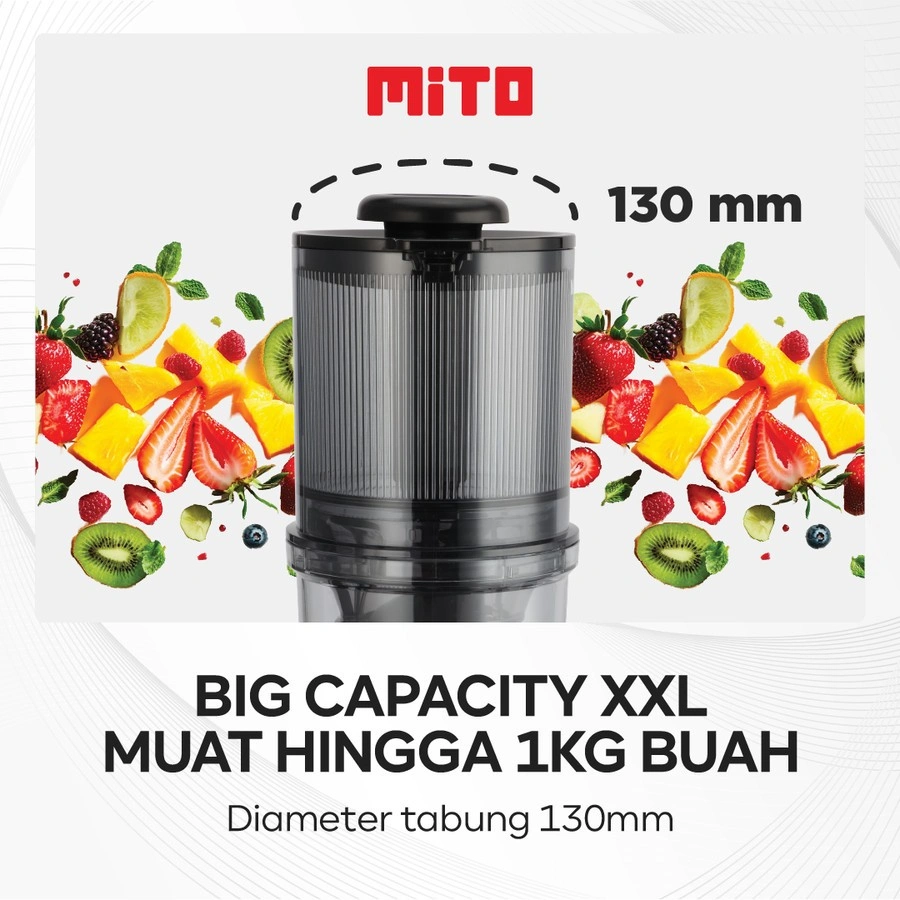 Slow juicer Mito Maple series MITO Maple Juicer 1,5L JUICEr 100 XXL low watt