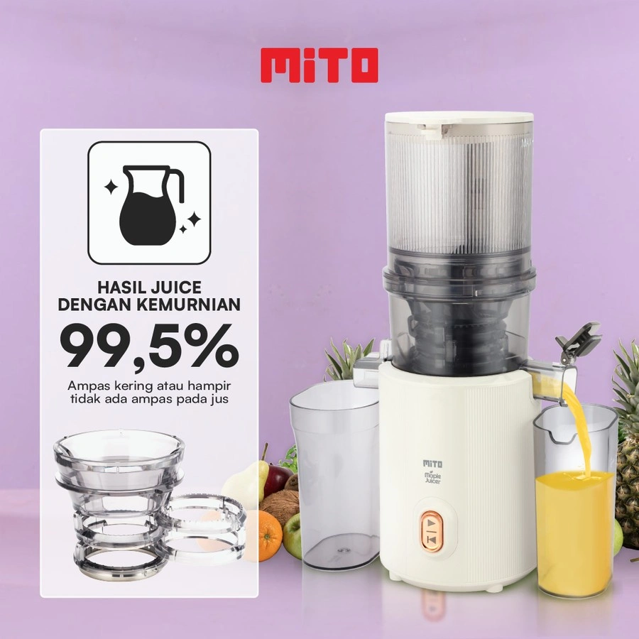 Slow juicer Mito Maple series MITO Maple Juicer 1,5L JUICEr 100 XXL low watt