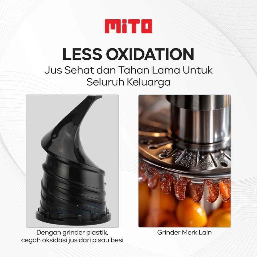 Slow juicer Mito Maple series MITO Maple Juicer 1,5L JUICEr 100 XXL low watt