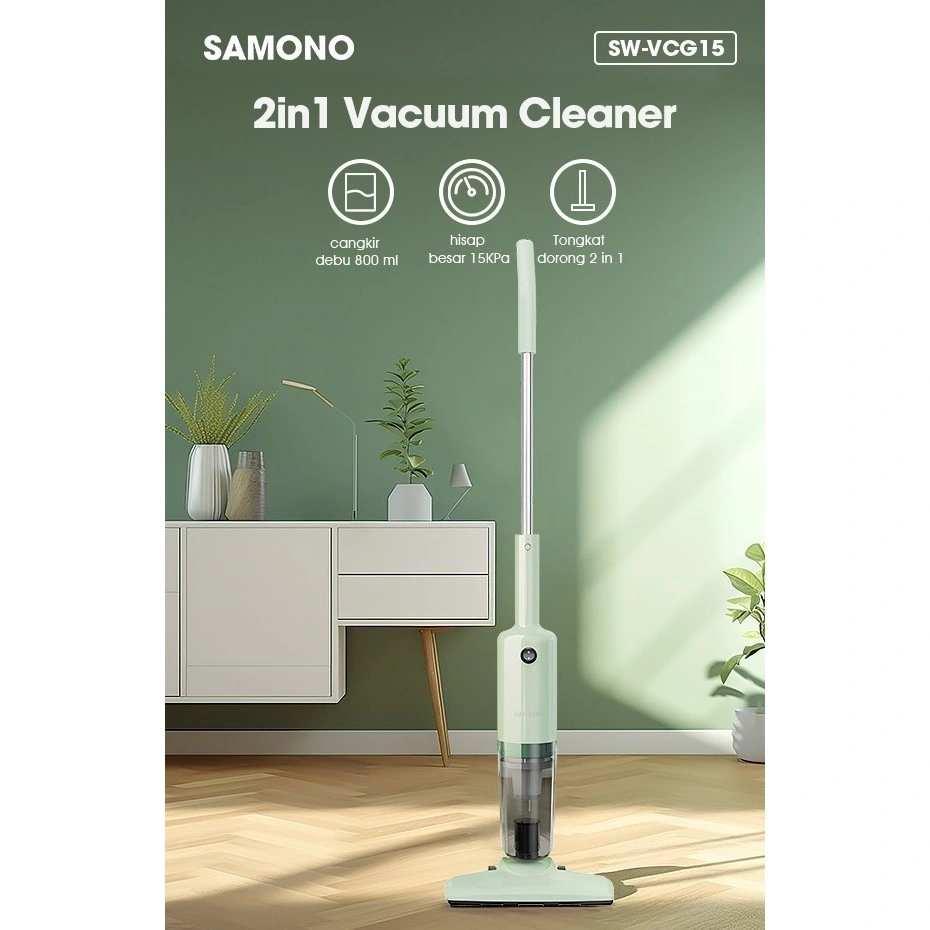 Samono Vacuum Cleaner SW-VCG15 2IN1 SWVCG15 Anti Dust SW VCG15