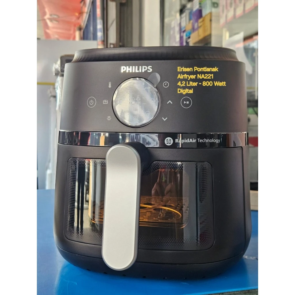 PHILIPS Air Fryer Digital 4.2L - NA221 NA 221 New Air Fryer 4 liter