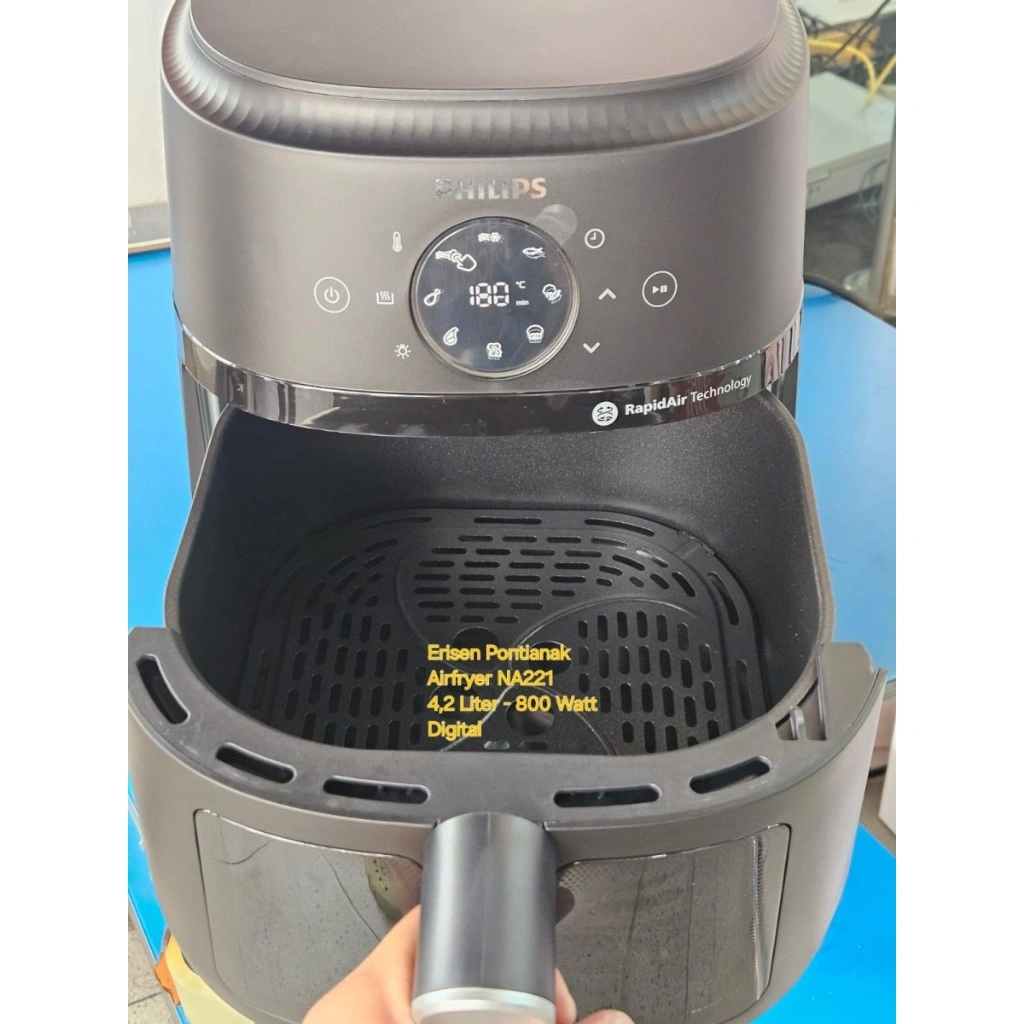 PHILIPS Air Fryer Digital 4.2L - NA221 NA 221 New Air Fryer 4 liter