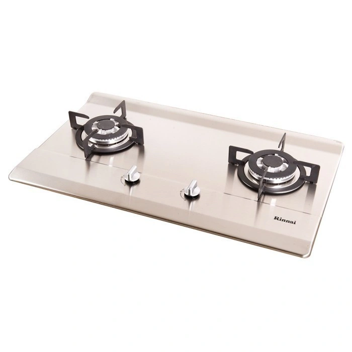 Kompor Tanam 2 Tungku Stainless Rinnai RB 712NS 712 NS RB712NS 712 NS