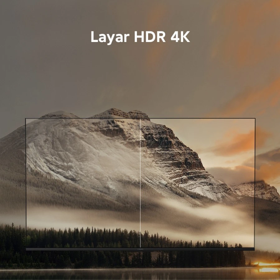 Xiaomi Led Tv 55 Inch Uhd 4k Smart Hdr10 Dolby Audio google tv