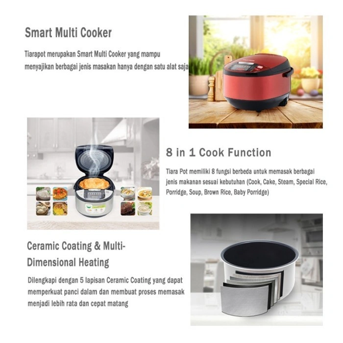 Magic Com Polytron PRC 1901 tiara series Limited