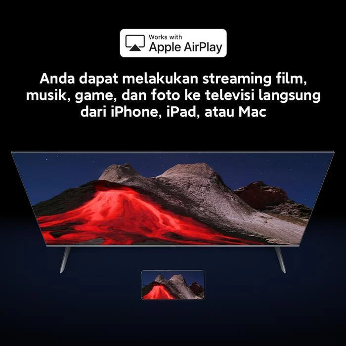 Xiaomi TV A Pro 43 2026 43INCH 4K Qled Garansi Resmi 1 Tahun Xiaomi TV A Pro 43