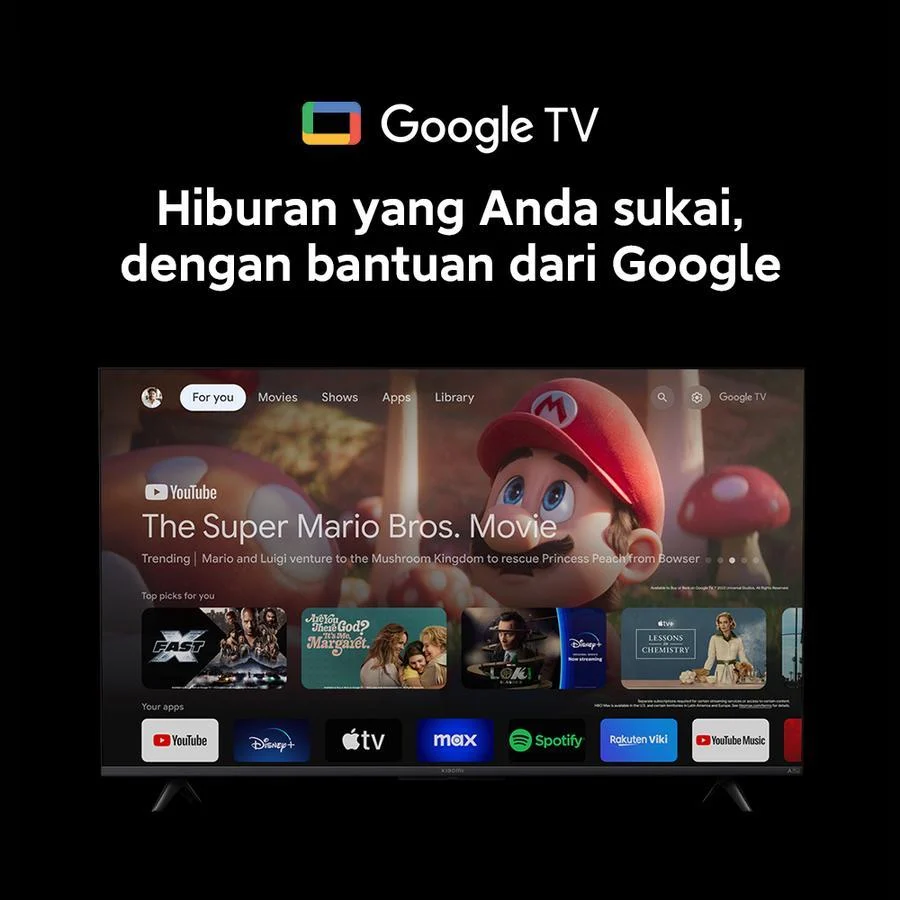 Xiaomi TV A Pro 43 2026 43INCH 4K Qled Garansi Resmi 1 Tahun Xiaomi TV A Pro 43