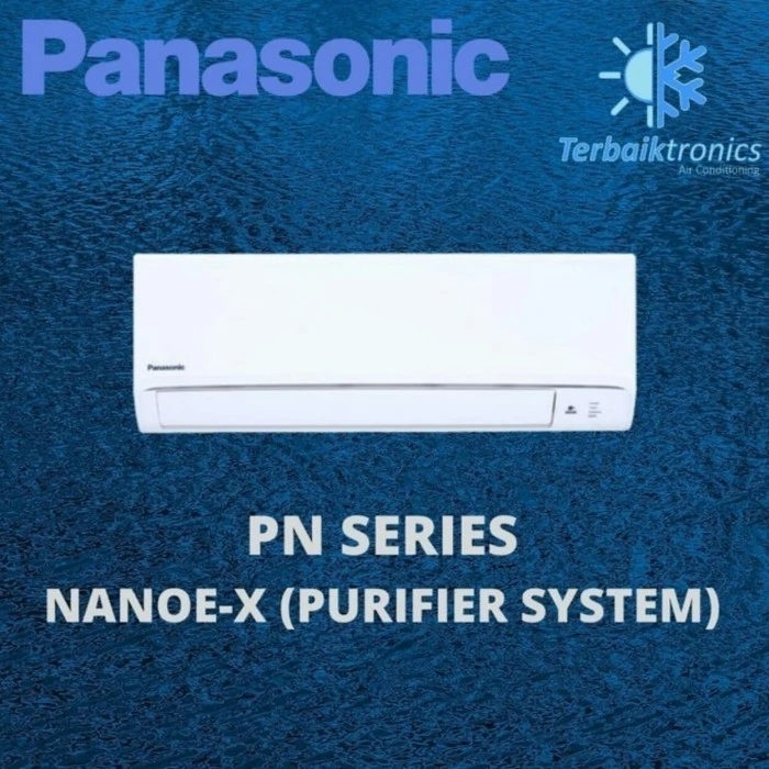 Ac Panasonic CS-PN5WKJ AC Split 1/2PK PN series NANO E si biru 05pk unit
