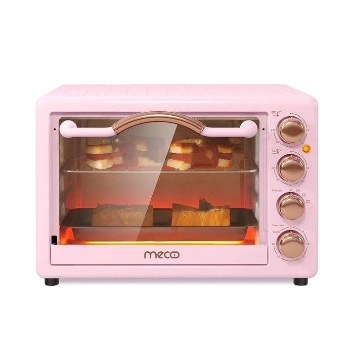 Mecoo Aesthetic Electric Oven 22 Liter 400-800 Low Watt Oven Listrik