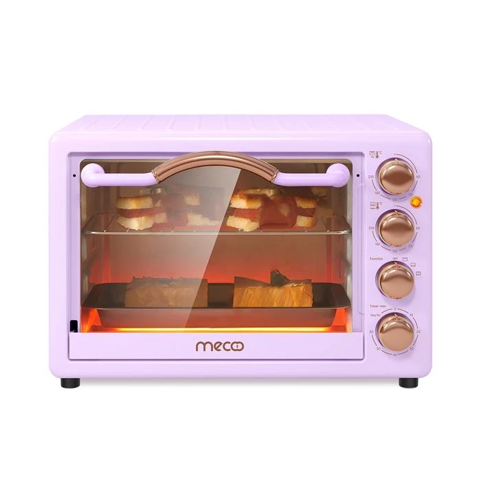 Mecoo Aesthetic Electric Oven 22 Liter 400-800 Low Watt Oven Listrik