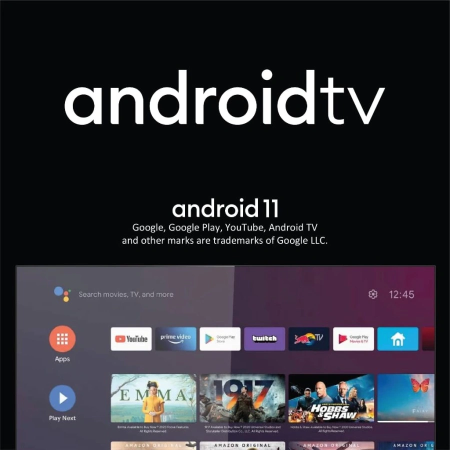 MITO TV LED 32 INCH ANDROID 11 MITO 3288 32 inch Google TV Android 11.0 - Smart TV mitochiba