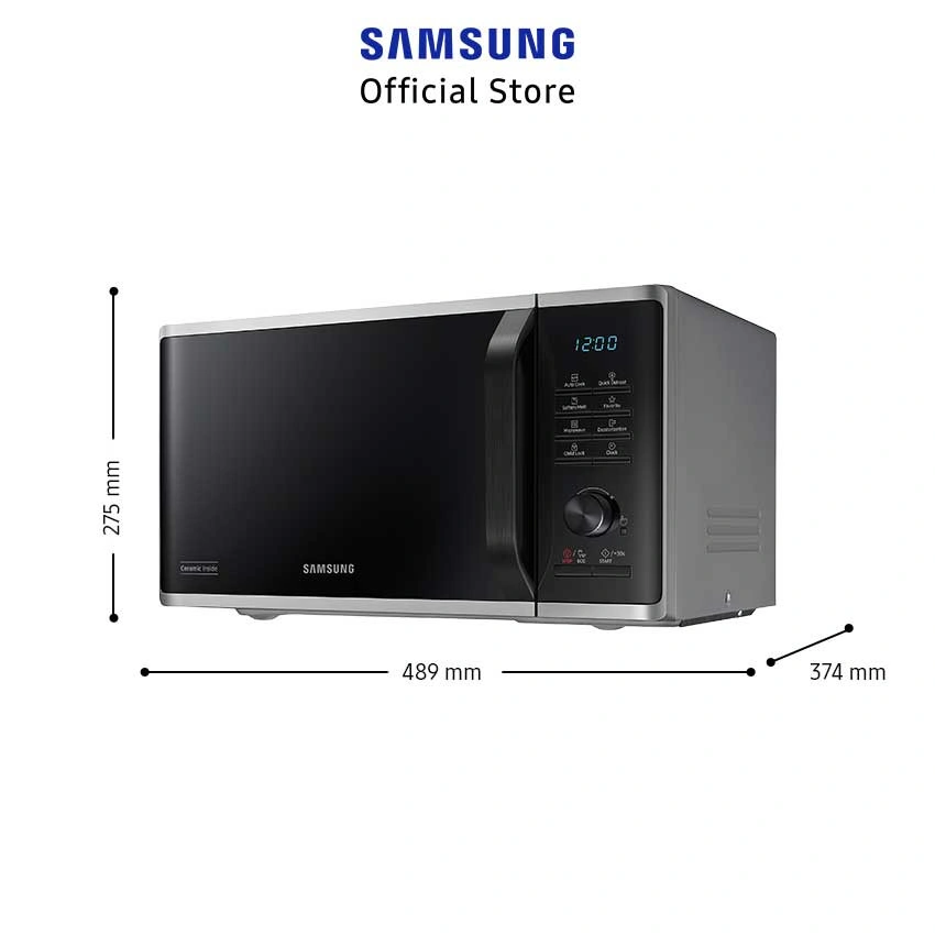 MICROWAVE SAMSUNG 23 LITER MS23K3515AS MS 23 SOLO