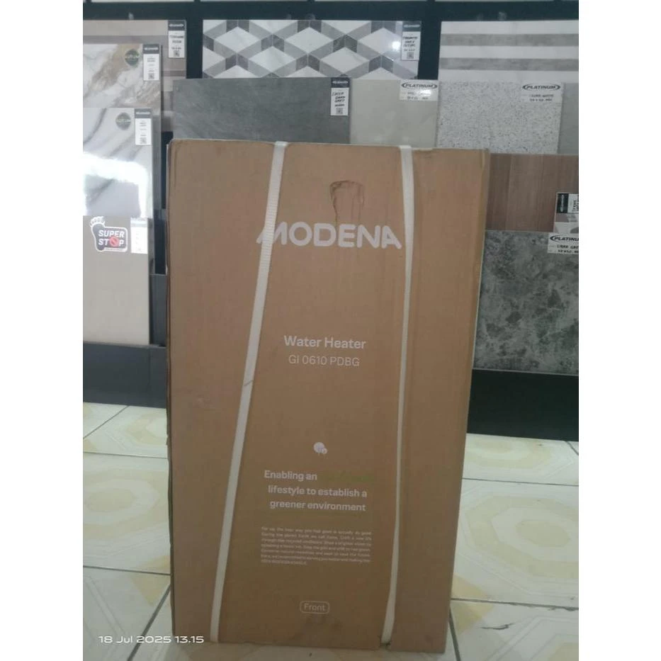 WATER HEATER GAS MODENA GI0610AV GI-0610 GI-6AV