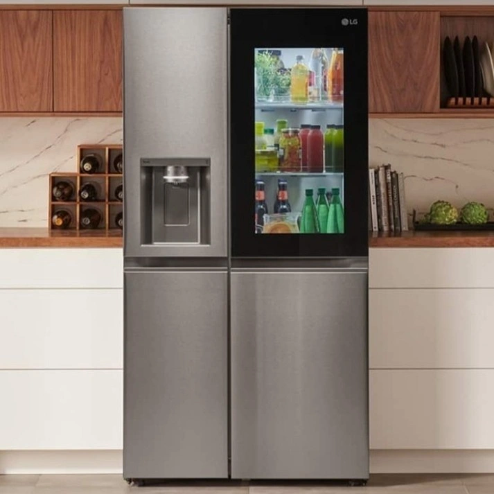 KULKAS LG SIDE BY SIDE GCX257CQEW INSTAVIEW GCX-257CQEW dispenser