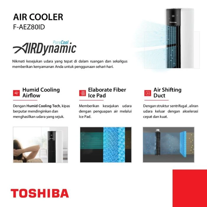 AIR COOLER TOSHIBA FAEZ60 ID FA-EZ60ID FAEZ 60ID 5liter