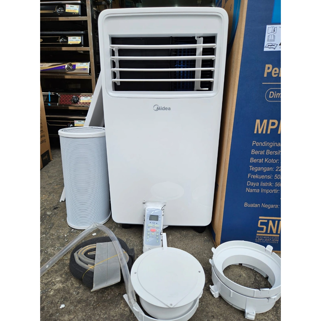 AC PORTABEL MIDEA 05 PK 1/2PK Midea AC Portable MPHA05 CRN7 AC Portable 0.5PK