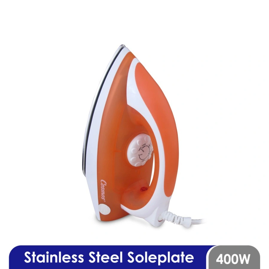 Setrika Cosmos CIS418 CIS-418 400 watt TAPAK STAINLESS